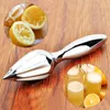 In acciaio inox 304 di alta qualità spremiagrumi manuale portatile spremiagrumi portatile spremuto a mano cono limone strumento da cucina insalata di frutta