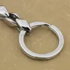 Gioielli in argento da uomo in acciaio inossidabile 316L KeyRing Keychain 5T007KCA punk gioielli