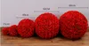 12quot 30cm Artificial Rose Silk Flower Red Kissing Balls For Christmas Ornaments Wedding Party Decorations Supplies5639276