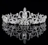 birdal crowns New Headbands Hair Bands Headpieces Bridal Wedding Jewelries Accessories Silver Crystals Rhinestone Pearls HT064593997