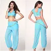 Darmowa Wysyłka Sexy Moda Halloween Kostiumy Boże Narodzenie dla Kobiet Cosplay Jasmine Aladdin Costume Genie Outfit Fancy Dress Costumes