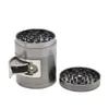 Anpassa Aluminium Metal Grinder Dia 63 / 56mm 4 Layer Tobacco Herb Grinder Spice Crusher Rökning Tillbehör kan göra din logotyp