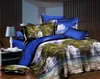 ランニングホースグレードの高品質の男性の寝具セットベッドクロスアニマルプリント4 PCSキングサイズの寝具セット布団カバーベッドシート枕5321061
