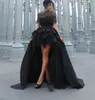 2019 Ny designer moderna kläder för mor och dotter kvällsklänningar wrap hi-lo äreveless strapless tulle prom party gowns anpassade gjorda