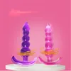 Sexprodukter Butt Plug Anal Plug Sexleksaker För Kvinnor Och Män Anal Beads G-Spot Massager Sex Verktyg Erotiska Leksaker Vuxen Spel PY801 Q171124