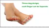 Großhandel 20 Paar orthopädische Fußpflege-Bizyklische Daumenspangen zur täglichen Korrektur von Silikon-Hammerzehen-Knochen-Fußpflege