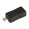 Convertitore da mini femmina a micro maschio / 5 pin Micro USB 2.0 da maschio a femmina / connettore da mini maschio a micro femmina USB 2.0 per telefono