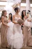 2016 년 조각 신부 들러리 드레스 웨딩 섹시한 v 목 pleats 루치 라인 이브닝 드레스 댄스 파티 파티 가운 사용자 정의