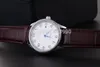 Zwycięzca marki mody Luksusowy skórzany pasek Sukienka Automatyczna mechaniczna Self Wind Men Analog Watch Auto Data dla mężczyzn Watch5848906