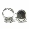 Beadsnice ring base setting perfect for cabochons ring base blanks adjustable size for costume jewellery ID 7351