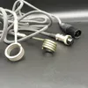 Hottest Enail Coil Heater XLR Air Plug Barrel Flat 110V 220V 14mm 16mm 18mm 20mm 22mm Coil Heater For Enail DIY Free ship