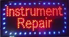 Grote 21.5x13 "Helder LED-instrument Reparatie Neon Sign Guitar Drums Fix Shop Open