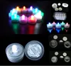 Christmas Gift LED Submersible Waterproof Candle Light Lamp Fish Tank Vase Tea Wedding Party Home Decoration Lights Multicolor 12pcs per bag