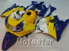Honda CBR 600 F2 için ücretsiz 7 Hediyeler Özel Yüzler 1991 1992 1993 1994 Sarı Mavi CBR600 91 - 94 Fairing Kit RP10