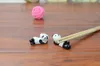 Wholesale-10x Ceramic Ware Panda Chopstick Rest Porcelain Spoon Fork Knife Holder Stand Cute Lovely Animal Shaped Home Use Dinner Party