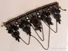 Fashion Women2024 Vintage Handmade Retro Short Gothic Steampunk Lace Flower Choker Necklace Jewellery free shipping