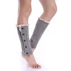 2015 Sexy Womens polainas aquecem meias aquecer espólio de malha polainas Boot Cuffs Meias Meias Boot Covers Leggings Apertado 24 par / lote # 3928