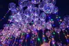 크리스마스 선물 빛나는 투명 한 3 미터 풍선 깜박이 웨딩 파티 장식 휴가 용품 색 풍선 밝은 led s