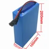 Kostenlose Zollgebühr 36V 28AH elektrische Fahrradbatterie 36V 28AH Lithiumbatterie verwenden SANYO NCR18650GA 3500mah Zelle 50A BMS