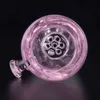 Ciotola di vetro Pettine Schermo 10mm 14mm 18mm Femmina Maschio Giunto Colore Tubo dell'acqua Olio Rig Bubbler Fumo Bong 413