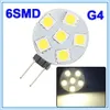 1W 3W 4W 5W 6W G4 LED 5050 SMD LED-lampa 180 grader Vit varmt vit ljus Spotlight Byt halogenljuslandskap