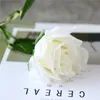 48pcs Rose Flowers For Wedding Artificial Flower Real Touch Roses Fall Vivid Fake Leaf Wedding Bouquet Home Decoration Party Accessory Flore