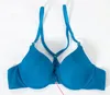 Zamknięcie przednie Underwire Push Up Bra Top Comfort T-Back Racerback Bra 9 Kolory Darmowa Wysyłka