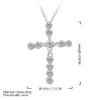 Cross Styles kettingen Romantisch 925 Puur zilver geschenkzakjes Gratis mode Nieuwe sieraden Brincos de Prata