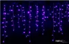 Christmas Decoration 3.5m Droop 0.3-0.5m Curtain Icicle String Led Lights For Outdoor New Year Garden Xmas Wedding Party AC.110V-250V