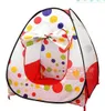 Enfants enfants jouent tentes jardin extérieur pliant Portable jouet tente intérieur extérieur Pop Up multicolore maison indépendante meilleure qualité