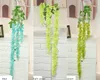 10Colors 90 cm Artificial Wisteria Silk Flower Vine For Diy Home Party Wedding Garden Floral Decoration Living Room Valentine Day7522827