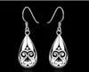 925 Sterling Silver Earrings crisântemo borboleta espinha de peixe A ameixa flor de bambu Dangle Brincos Ordem Mix 30 pares / lote