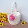 Flower Girl Baskets for Wedding Favors Basket Bridesmaid Accessories188D