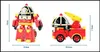 2015 Kids Robocar Poli Bubble Action Figurki Zabawki 4 Sztuk / partia Koreański Anime Przekształcanie Robert Lalki J061801 # DHL