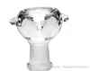 14mm ou 18mm De Vidro Redondo Tigela De Vidro Bongos Bacia Feminina para Tubo De Água De Vidro De Tabaco De Vidro Bong Jiont Masculino uso