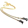 Металлический шейный шнурок, ремешок-цепочка, очки для чтения, солнцезащитные очки, держатель для очков, ожерелье, ремешок, серебристый, черный, золотой, 48 шт., лот 5246762