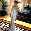 Arabiska Dubai Kaftan Evening Klänningar Arabiska Turkiska Kvinnor Formell Klädsel Party Prom Klänningar Sequins Abaya Dounia Batma Caftan Custom Made