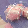 100pcs/lot 5cm*5cm*5cm Clear/Matte Color Wedding Favor Box Christmas Decoration Gift Boxes Wedding Decoration Candy Boxes ..
