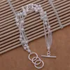 Free Shipping with tracking number Top Sale 925 Silver Bracelet Thin line Sand beads Bracelet Silver Jewelry 20Pcs/lot cheap 1582