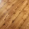 Brushed white oil wood floor Large wooden strip flooring style Antique room floor Asian pear Sapele wood floor