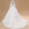 Cheap Discount White Ivory Bridal Veils High Quality Wedding Accessories with Pearls layer Scallop Edge Romantic Wedding Veil Elbo6487820