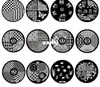 Nieuwe Aankomst 60designs Nail Art Stencils Stempelen Template Poolse Print Nail Image Plate Stamper Scraper Set DIY Manicure Tools KD1