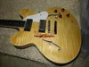 Custom Shop Newest Hollow Natural Jazz Guitar rosewood Fingerboard High Free Shipping