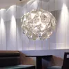 New Modern Hope Apple Pendant Lamp Dining/Living Room Suspension Hanging Light Bedroom Clear Acrylic Study Room Lobby Chandelier