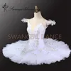 Freies Verschiffen Erwachsene White Swan Lake Ballett Tutu Professionelle Ballett Kostüme Frauen Platte tutu Pancake BT8931