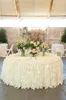 gold grey table cloth
