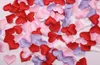 100 Stück 3,5 cm Herz-Blütenblatt-Handwurf-Blumen für Hochzeit, Party, Geburtstag, Dekoration