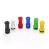 6 styles drip tips en plastique 510 Ego fil drip tip embout coloré plat goutte à goutte voyage transparent driptip à vendre clearomiseur rda vape