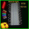 DC12V LED-module 5730 SMD 3LEDS Waterdichte LED-module Achtergrondverlichting 35LM 40LM 1.5W Plastic LED-module voor advertentie
