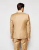 Gouden Ochtend Bruiloft Pakken Knappe Slim Fit Heren Pakken Bruidegom Tuxedos Custom Made Formele Prom Suits JacketPantsVestTie1156436